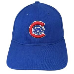 Chicago Cubs MLB Tomorrow Baseball Cap Blue Red One Size OSFM Embroidered Hat